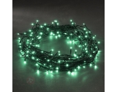 Strahlende LED-Lichterkette 120-flg. jade-grün